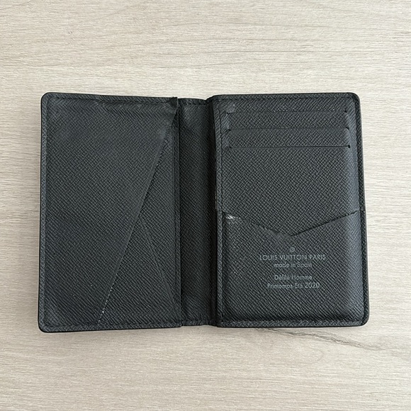 LOUIS VUITTON - Pocket Organizer Monogram Eclipse Foliage - Picture 2 of 4